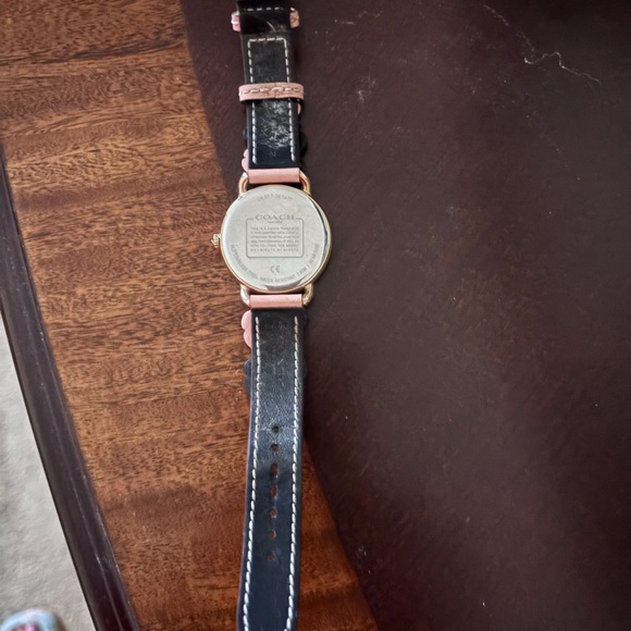 Coach Pink and Brown Floral Watch - Picture 3 of 3